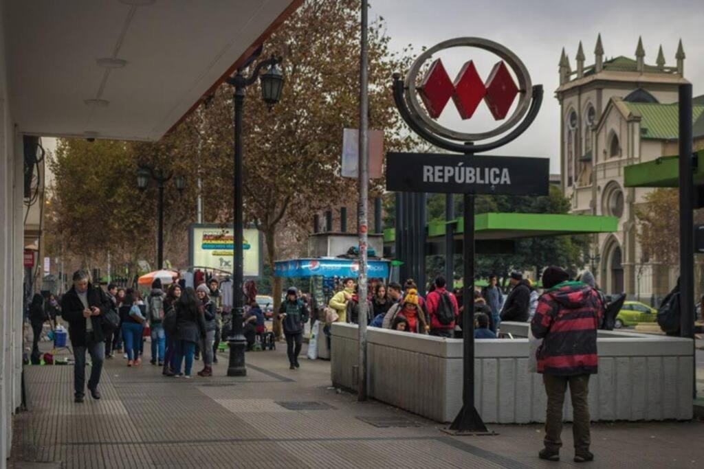 Apartamento Depto En Barrio Republica Santiago